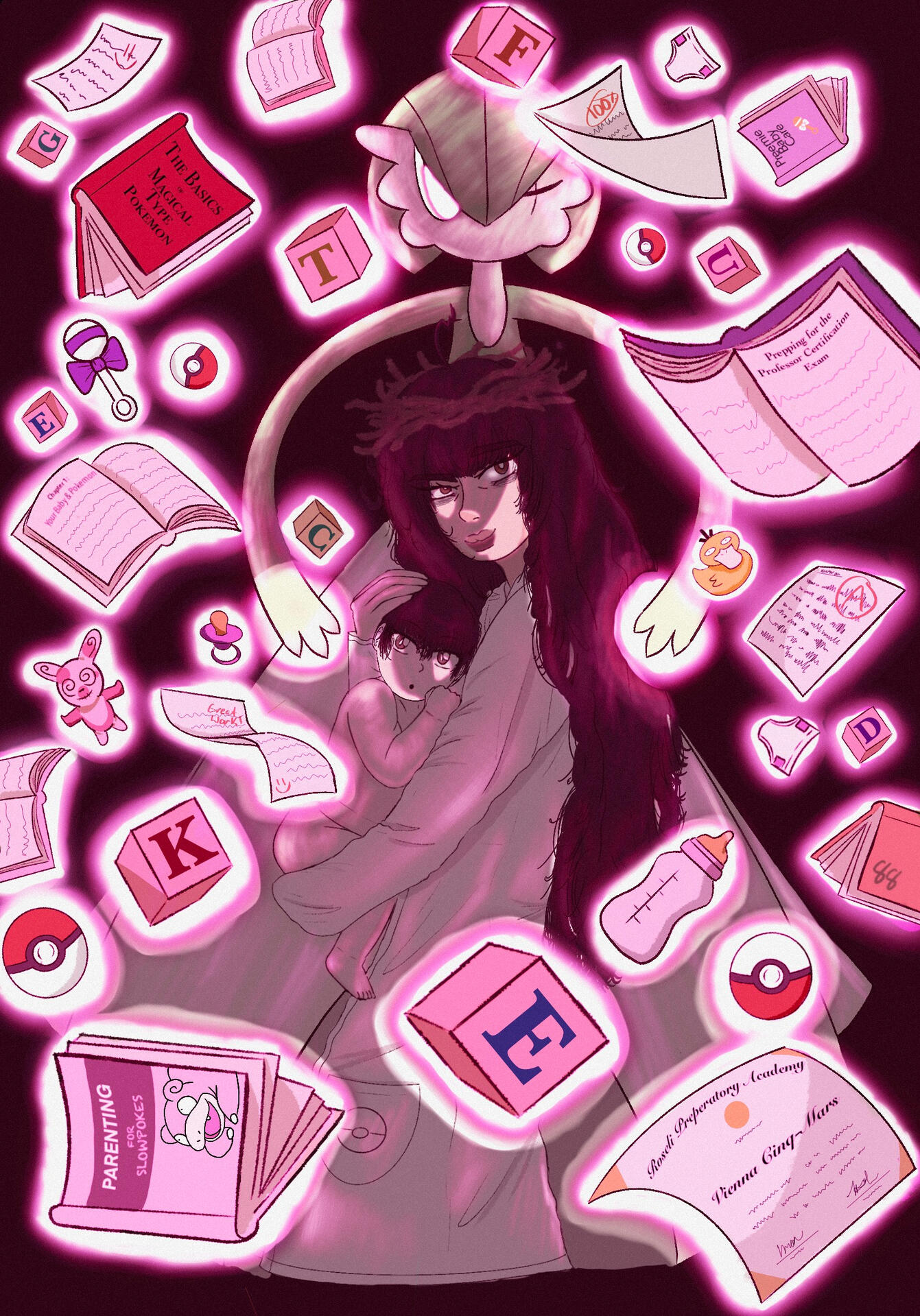 Pokemon Tarot Deck: The Empress Pokemon Tarot Deck: The Empress